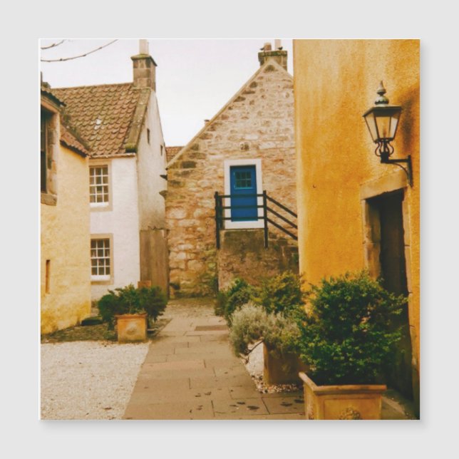 Dorp Culross, Fife, Schotland  (Voorkant)