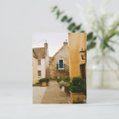 Dorp Culross, Fife, Schotland  Briefkaart (Staand voorkant)