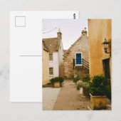 Dorp Culross, Fife, Schotland  Briefkaart (Voorkant / Achterkant)