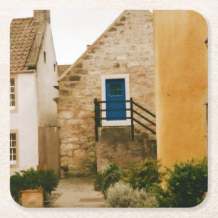Dorp Culross, Fife, Schotland Kartonnen Onderzetters