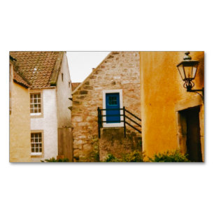 Dorp Culross, Fife, Schotland Magnetisch Visitekaartje