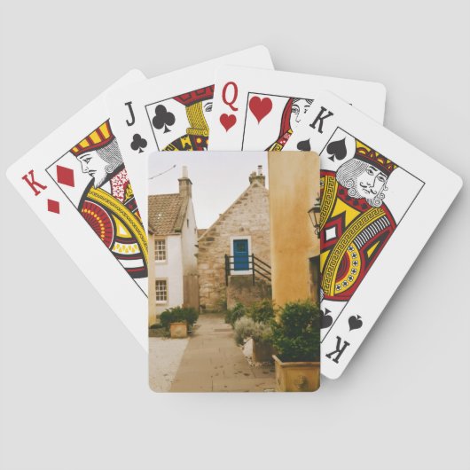 Dorp Culross, Fife, Schotland Pokerkaarten (Achterkant)