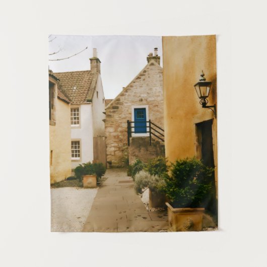 Dorp Culross, Fife, Schotland Wandkleed (Voorkant)