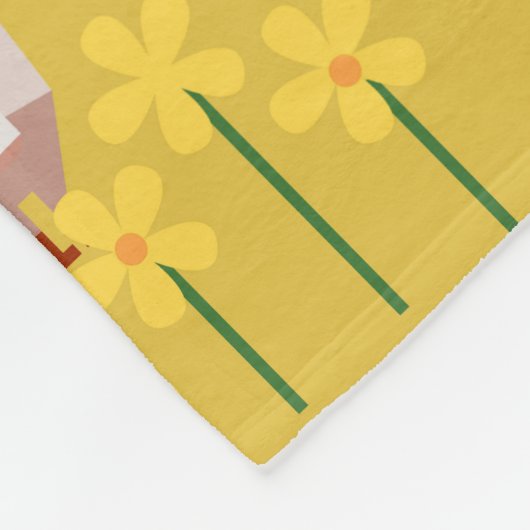 dorp fleece deken (Hoek)