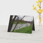 Dorp, Frankrijk Kaart (Gele Bloem)