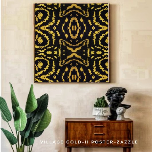 Dorp Goud-II Perfect Poster