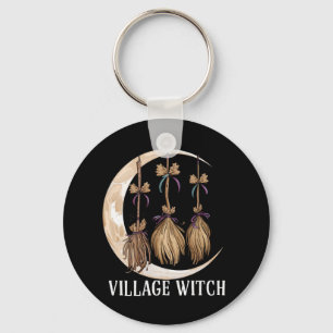 Dorp Heks Gothic Occult Wicca Heidense Natuur Sleutelhanger