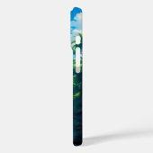 Dorp in de omarming van de natuur Case-Mate iPhone case (Achterkant / Links)
