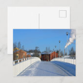 dorp in Finland Briefkaart (Voorkant / Achterkant)