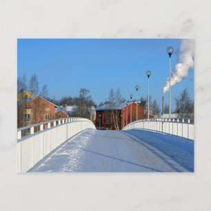 dorp in Finland Briefkaart