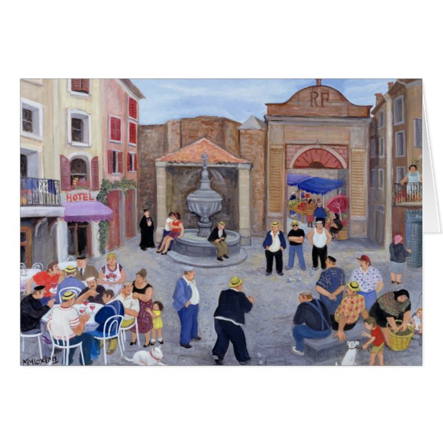 dorp in Provence (Voorkant Horizontaal)