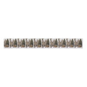  dorp Kerstboom verzamelen Grosgrain Lint (Voorkant)