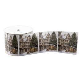  dorp Kerstboom verzamelen Grosgrain Lint