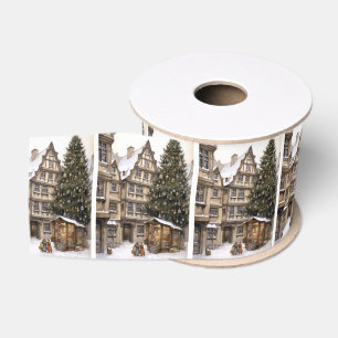 dorp Kerstboom verzamelen Grosgrain Lint