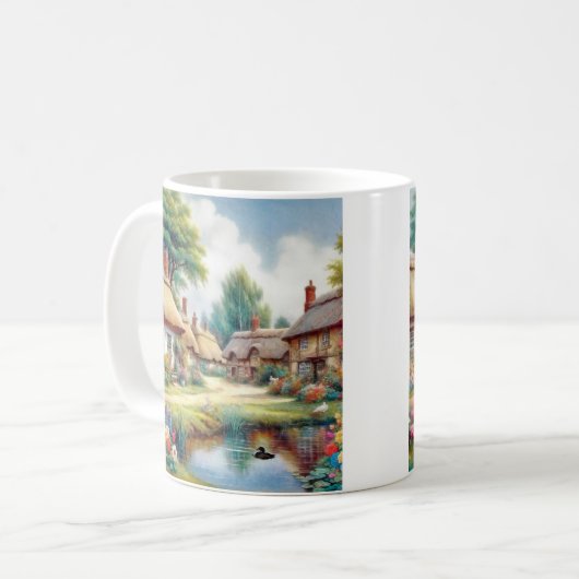 dorp koffiemok (Voorkant links)