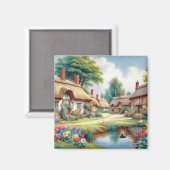 dorp magneet (Voorkant / Achterkant)