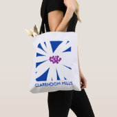 Dorp of Clarendon Hills Daisy Canvas tas (Dichtbij)