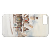Dorp op een kerstdag Case-Mate iPhone case (Achterkant (Horizontaal))