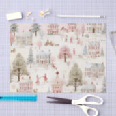  Dorp Roze Kerst Tissuepapier (Craft)