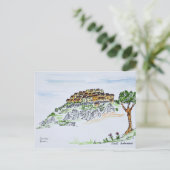dorp Sant'Antonino | Corsica, Frankrijk Briefkaart (Staand voorkant)