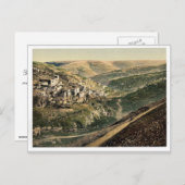 dorp Siloam, Jeruzalem, Heilige Land Foto Briefkaart (Voorkant / Achterkant)