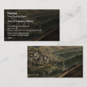 dorp Siloam, Jeruzalem, Heilige Land Foto Visitekaartje (Voorkant / Achterkant)