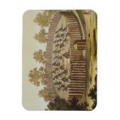 dorp van een inheemse stam in Florida, graf Magneet (Verticaal)