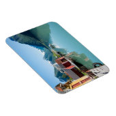 Dorp van Fjærland en een fjord rechthoek magneet (Rechterzijde)