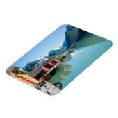 Dorp van Fjærland en een fjord rechthoek magneet (Linkerzijde)