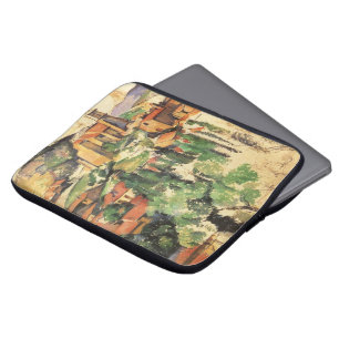 Dorp van Gardanne door Paul Cezanne,  kunst Laptop Sleeve