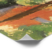 Dorp van Gardanne door Paul Cezanne, kunst Poster (Hoek)