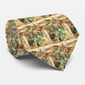 Dorp van Gardanne door Paul Cezanne,  kunst Stropdas (Opgerold)