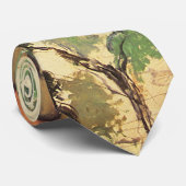 Dorp van Gardanne door Paul Cezanne,  kunst Stropdas (Opgerold)