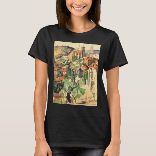 Dorp van Gardanne door Paul Cezanne,  kunst T-shirt (Voorkant)