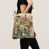 Dorp van Gardanne door Paul Cezanne,  kunst Tote Bag (Dichtbij)