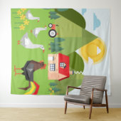 dorp wandkleed (In Situ (horizontaal))