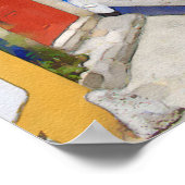 dorp waterverf poster (Hoek)