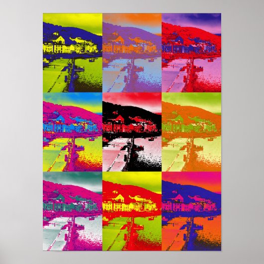 DORPEN IN WALES POSTER (Voorkant)