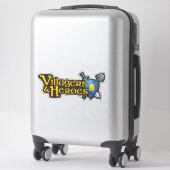 Dorpsbewoners & Heroes Classic Sticker (Koffer)