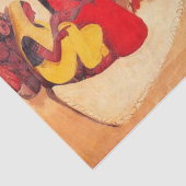 Dorpscène door Amrita Sher-Gil Tissuepapier (Detail)