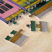 Dorpscottage Bahama's. Legpuzzel (Zijkant)