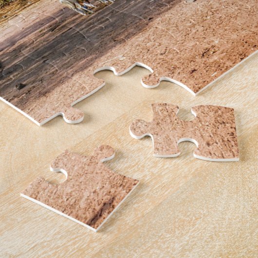 Dorpse leven. legpuzzel (Zijkant)