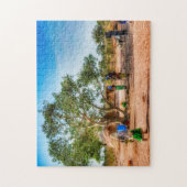 Dorpse leven. legpuzzel (Verticaal)