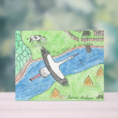 Dorpse Sfeer Acryl Bord (Neutraal)