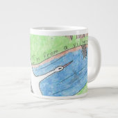 Dorpse Sfeer Grote Koffiekop (Voorkant rechts)