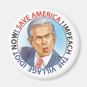 dorpsgek magneet (Voorkant)