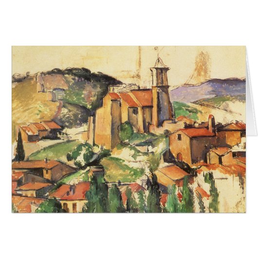 Dorpsgemeenschap Gardanne door Paul Cezanne, Vinta (Voorkant Horizontaal)