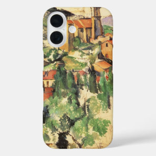 Dorpsgemeenschap Gardanne door Paul Cezanne, Vinta iPhone 16 Hoesje