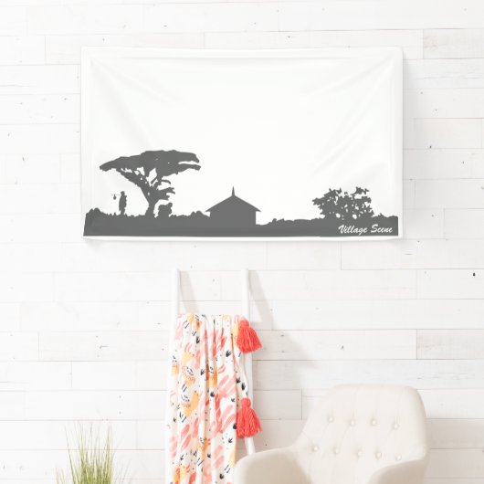 dorpsgezicht spandoek (Insitu)