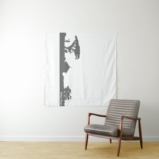 dorpsgezicht wandkleed (In Situ (horizontaal))